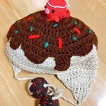 【chama38様専用】タコ焼き　たこ焼き　ニット帽子