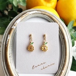 🍋レモンチャームのミニピアス🍋