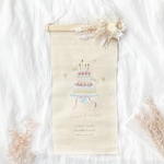 ケーキ　タペストリー　ドライフラワー　プリザーブドフラワー　壁掛け　誕生日　プレゼント　結婚祝い　退職祝い　新築祝い　ギフト　春　ピンク　発表会　卒業祝い　開店祝い　開業祝い