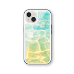 海3 強化ガラスiPhoneケース　夏　iPhone13 iPhone12 iPhone11 iPhoneSE2  iPhoneSE3