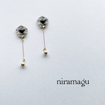 flower cabochon＊sway charm 