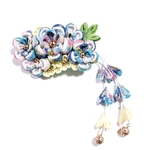 つまみ細工🌼梅花バレッタ🌼犬用NO.960