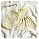 2060602様専用  送料無料♡ミモザ柄 タンクトップ XXS〜 犬服 ドッグウェア 春 花柄