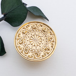 シーリングスタンプ ヘッドのみ 花曼荼羅 25mm シーリングワックス スタンプヘッド sw49