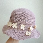 折りたたみOK！花冠の帽子　５０cm