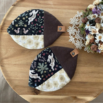 ほっこり🍃はっぱコースター　２枚セット　