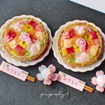 桜舞うモザイク寿司～お箸はオプション
