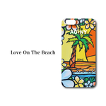iPhoneシリーズ対応 ハードケースカバー “Love On The Beach”