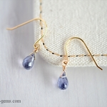 14kgf アイオライト ピアス/イヤリング