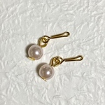 リカちゃんピンクパールピアス