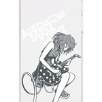 iPhoneケース　GuitarGirlMonochrome