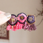 一点もの◉刺繍ブローチ＃006 umitsuki