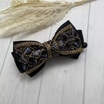 インド刺繍リボン　バナナクリップ