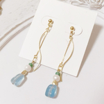 アクアマリン ＆ エメラルドピアス♡