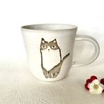 猫　マグカップ　コーヒーカップ