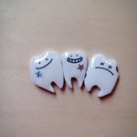 かわいい歯ピアス