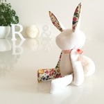 送料無料*　flower rabbit　(no.1)