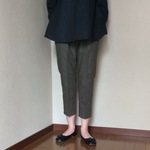 テーパードパンツ  カーキ  M・Lサイズ