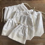 yok様専用☆マーガレット刺繍の弁当袋