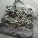 帆布レッスンバッグ、シューズバッグ、体操着袋、ナフキン、給食袋のセット*帆布動物柄