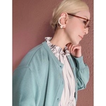 RATA❤️秋冬春にも❤️1枚できまる大人の『主役カーディガン』❤️国産オリジナル❤️シーズン長く着られる優秀素材❤️上品くすみブルー
