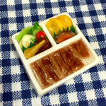 ミニチュア🍱牛カルビ弁当