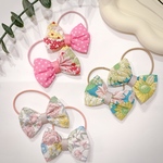 ♡NO.66 6個セット！ふっくらリボンヘアゴム♡