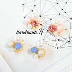 Pinkピアス/イヤリング /パール