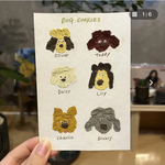 こてぃ様専用　ポストカード　犬