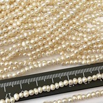 PA105☆3.5mm 天然淡水パール☆1連約38cm☆天然石•パワーストン☆再販
