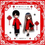 ✟赤×黒のチャイナドレス２点Set.