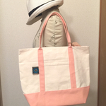 8号 帆布 トート キナリ×サクラ