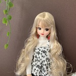 ⭐︎set⭐︎白ハイネックトップス+ビスチェ　小花柄　リカちゃん服　リカちゃんアウトフィット