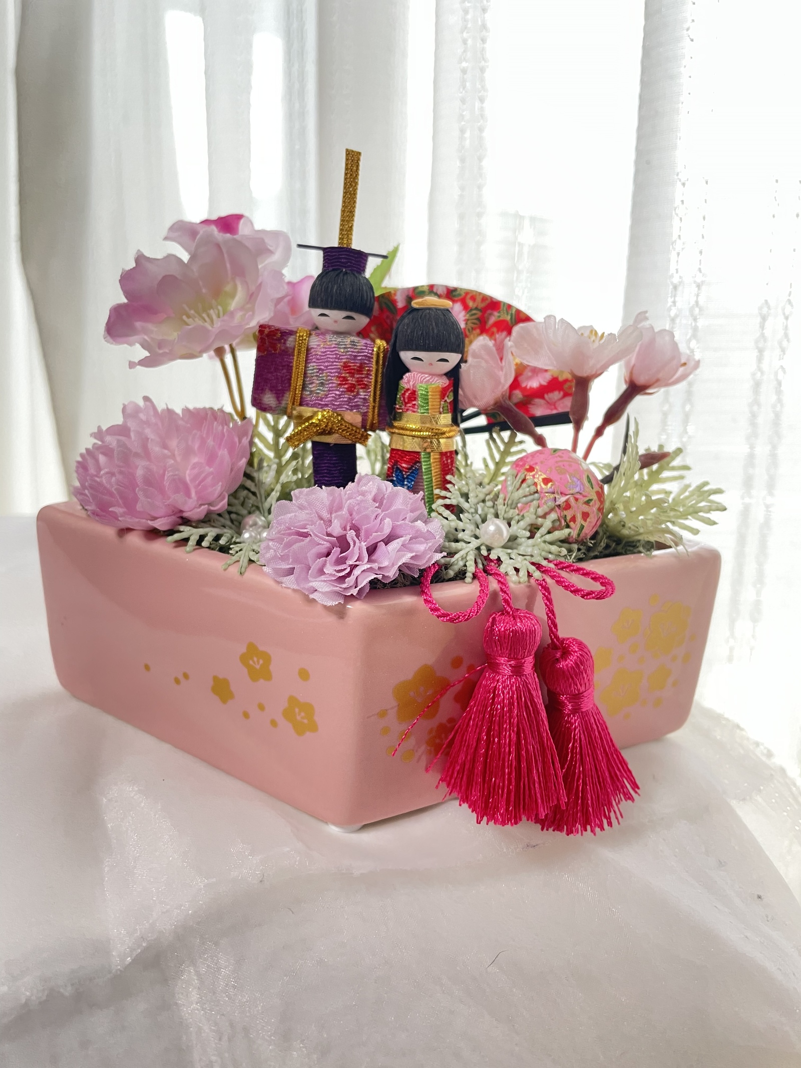 ひな祭り アレンジメント 造花❣️めーちゃん❣️２つセット‼️ ひなまつり 花 アレンジ」の人気商品一覧 | 安い商品を通販