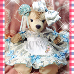  シェリーメイＳサイズ43㎝☆水色☆コスチューム6点セット