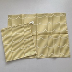 給食セット 北欧風黄色☆名前シール付き