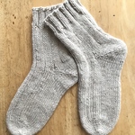 手編み靴下