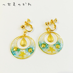 aqua romantic／イヤリングorピアス