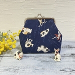 ハンドメイド　がま口　歌川国芳　猫