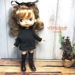☆THIERRY☆モンストドール着せ替えお洋服 ロングTシャツ　黒