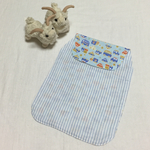 乗り物とストライプの汗取りパット 19