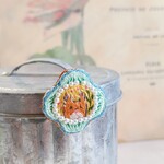 刺繍マグネット　アカリス