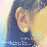 【残り2つ】お花のミニピアス/イヤリング