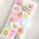 jiun0925様オーダー品♡おとぎの国の3D手帳型ケース