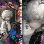 デザインペーパー BLACK BOY 両面デザインペーパー　コラージュシート