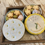 米粉使用　お花のクッキー缶set ④