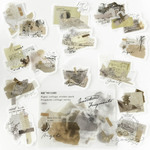 和紙フレークシール Fragment collage 2 <S639>