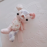 ローズクォーツ付くまドール♡ドールチャーム♡ハンドメイド