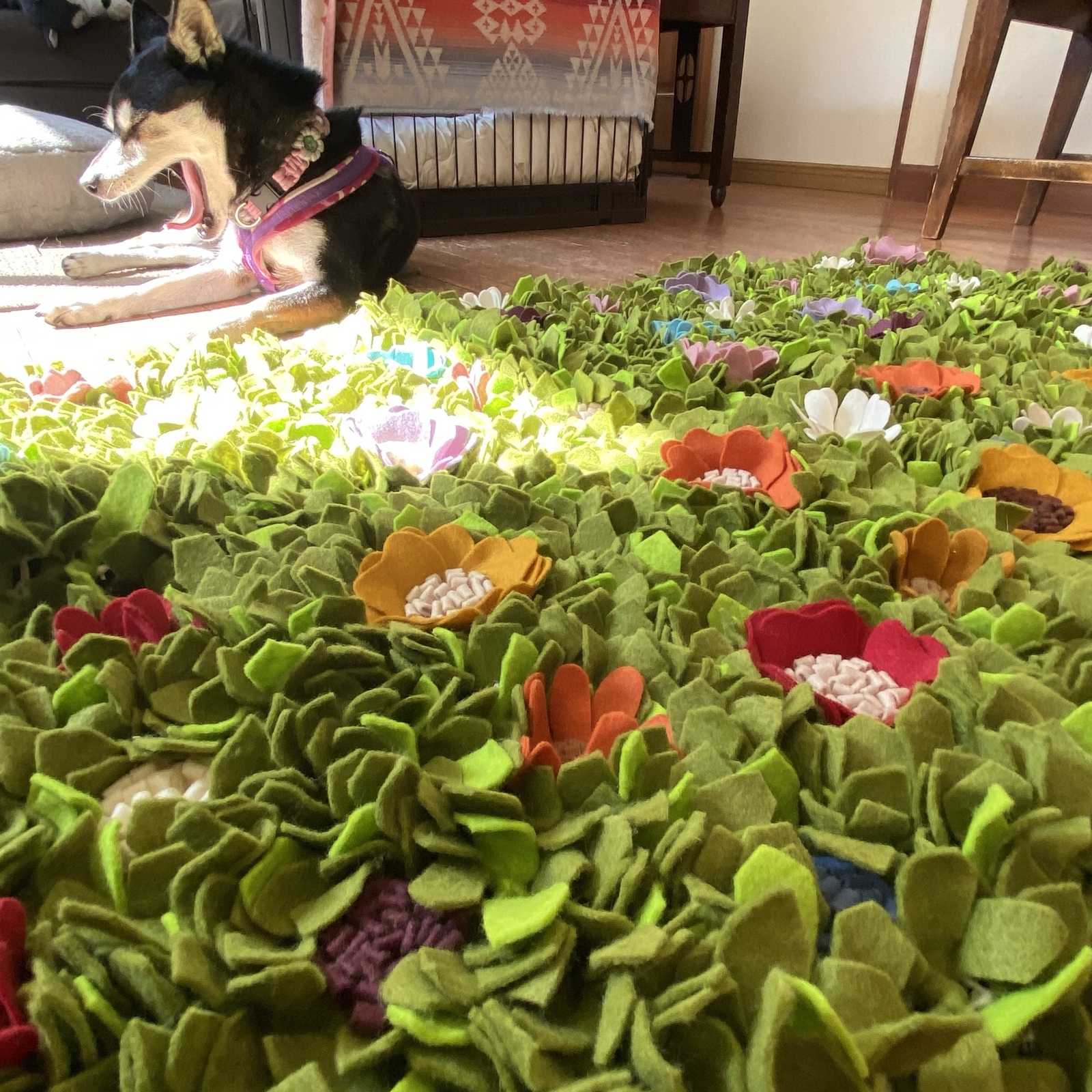 お花ノーズワークマット 超特大サイズ - ICHISIBA'S GALLERY | minne