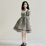 momoko チョコミントワンピース